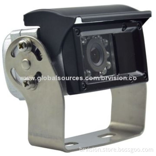 Night-vision Rear-view Camera with Aluminum Alloy Housing, 10m IR Distance and Sony CCDNew